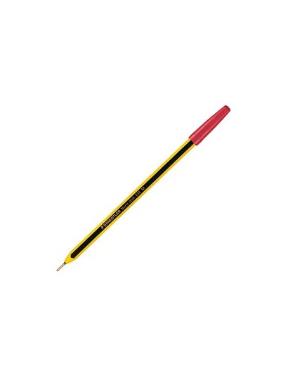 Scatola 20 penna a sfera 434 Noris Stick rosso 1,0mm STAEDTLER