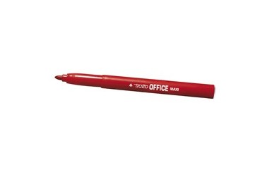 SCATOLA 12 PENNARELLI TRATTO OFFICE MAXI ROSSO