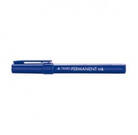 SCATOLA 12 MARCATORI TRATTO PERMANENT INK BLU