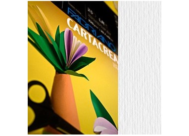 Blister 10fg cartoncino 35x50cm 220gr bianco Cartacrea Fabriano