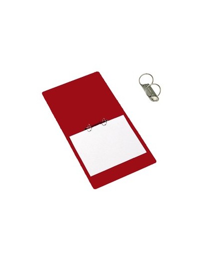 Raccoglitore Presspan 25x33cm 2anelli 25mm rosso CDG