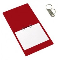 Raccoglitore Presspan 25x33cm 2anelli 25mm rosso CDG