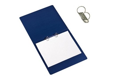 Raccoglitore Presspan 25x33cm 2anelli 25mm blu CDG