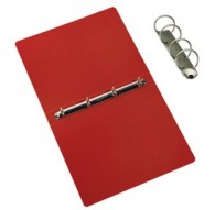 Raccoglitore Presspan 25x33cm 4anelli 25mm rosso CDG