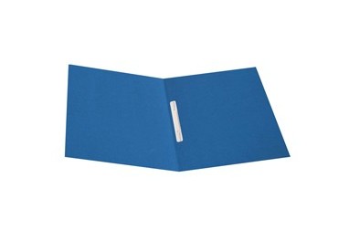 50 CARTELLINE SEMPLICI C/PRESSINO AZZURRO 25X34 200GR MANILLA