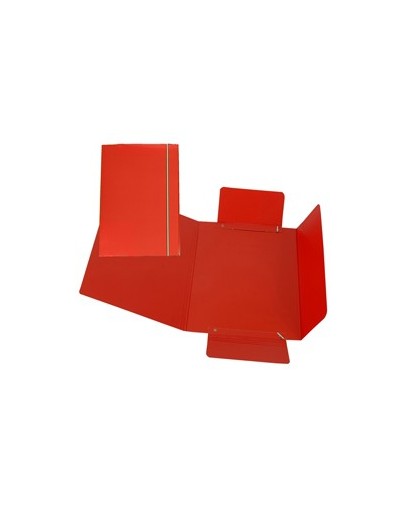 CARTELLINA C/ELASTICO 17X25CM ROSSO 40L