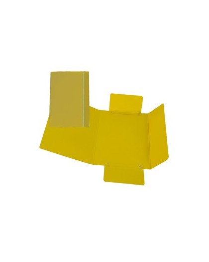 CARTELLINA C/ELASTICO 17X25CM GIALLO 40L