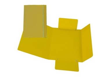 CARTELLINA C/ELASTICO 17X25CM GIALLO 40L