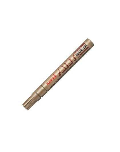 Marcatore UNI PAINT PX20 punta conica 2,8mm oro UNI MITSUBISHI
