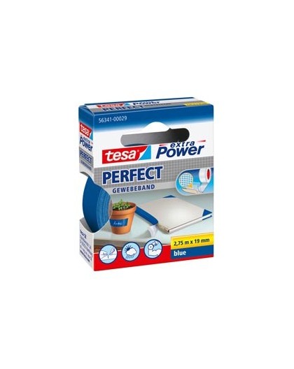 NASTRO ADESIVO TELATO 19MMX2,7MT BLU 56341 XP PERFECT