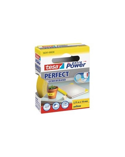 NASTRO ADESIVO TELATO 19MMX2,7MT GIALLO 56341 XP PERFECT