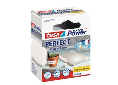NASTRO ADESIVO TELATO 38MMX2,7MT BIANCO 56343 XP PERFECT