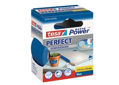 NASTRO ADESIVO TELATO 38MMX2,7MT BLU 56343 XP PERFECT