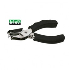 Perforatore a pinza 1 foro 6mm impugnatura gommata 5840 LEBEZ
