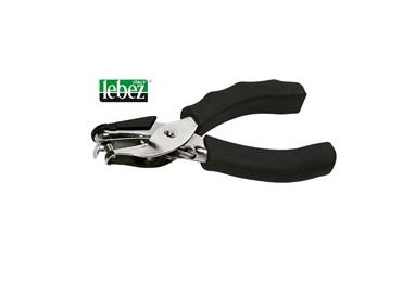 Perforatore a pinza 1 foro 6mm impugnatura gommata 5840 LEBEZ