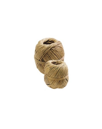 10 ROTOLI DI SPAGO NATURALE CANAPA 2/6 VIVA DIAM. 1 MM. 100GR. LUNG. 90 MT.