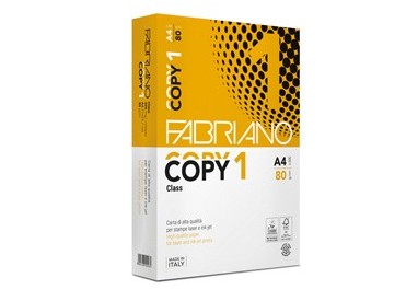CARTA COPY1 CLASS A4 80GR 500FG FABRIANO