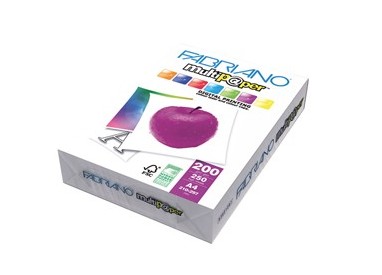 CARTA MULTIPAPER A4 200GR 250FG 210X297MM FABRIANO