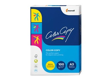 CARTA BIANCA COLOR COPY A3 297x420mm 100gr 500fg MONDI