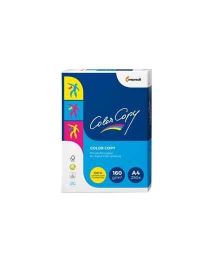 CARTA BIANCA COLOR COPY A4 210x297mm 160gr 250fg MONDI