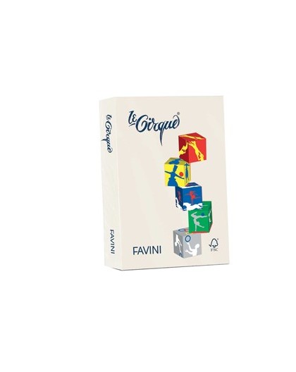 Carta LECIRQUE A4 160gr 250fg avorio pastello 110 FAVINI