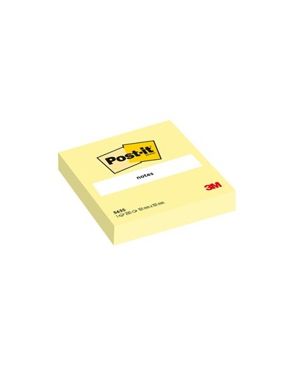 BLOCCO 200fg Post-it® Giallo Canary™ 100x100mm 5635