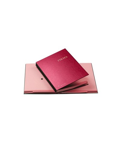 LIBRO FIRMA 14 PAGINE ROSSO 24X34CM 614-E FRASCHINI