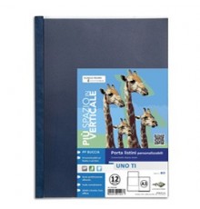 Portalistini personalizzabile UnoTI 30x42cm 12 buste A3Libro Sei Rota