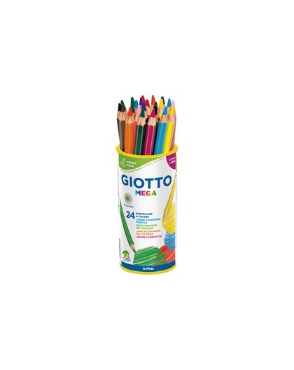 BARATTOLO 24 PASTELLI GIOTTO MEGA