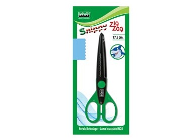 Forbici SNIPPY ZIG-ZAG 17cm lama acciaio 4339 LEBEZ