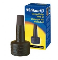 INCHIOSTRO NERO 4K S/OLIO 28ML X CUSCINETTI PELIKAN