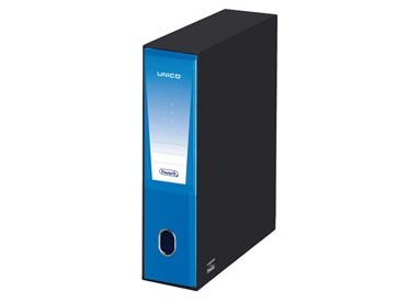 Registratore Unico c/custodia azzurro dorso 8cm f.to protocollo Favorit
