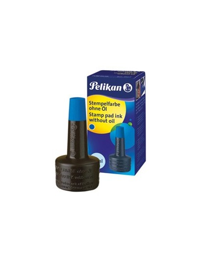 INCHIOSTRO BLU 4K S/OLIO 28ML X CUSCINETTI PELIKAN