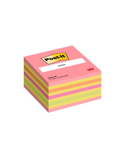 BLOCCO CUBO 450foglietti Post-it® 76x76mm 2028-NP ROSA GUAVA