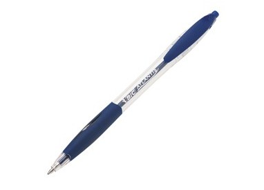 SCATOLA 12 PENNE SFERA SCATTO BIC ATLANTIS 1.0mm BLU