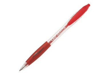 SCATOLA 12 PENNE SFERA SCATTO BIC ATLANTIS 1.0mm ROSSO