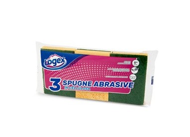 BLISTER 3 SPUGNE BIUSO LOGEX