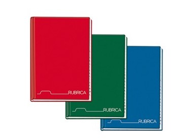 RUBRICA CARTONATO A4 210X310MM 96FG 1RIGO BLASETTI