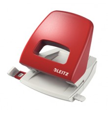 Perforatore 2 fori METAL RIM 5005 max 25fg rosso LEITZ