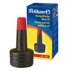 INCHIOSTRO ROSSO 4K S/OLIO 28ML X CUSCINETTI PELIKAN