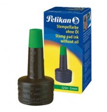 INCHIOSTRO VERDE 4K S/OLIO 28ML X CUSCINETTI PELIKAN