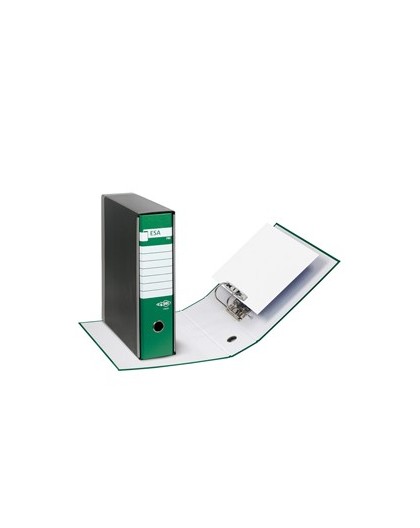REGISTRATORE ESA P80 VERDE DORSO 8CM F.TO PROTOCOLLO