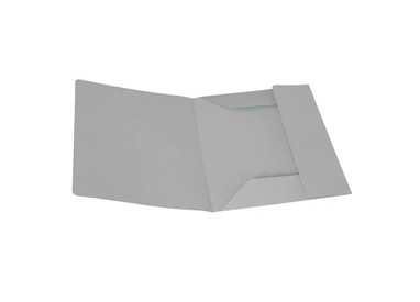 50 CARTELLINE 3 LEMBI GRIGIO S/STAMPA 200GR