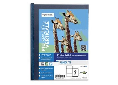Portalistini personalizzabile UnoTI 25x35cm 24 buste Sei Rota