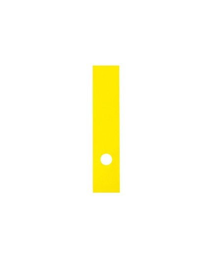 Busta 10 copridorso CDR-P PVC adesivi giallo 7x34,5cm SEI ROTA