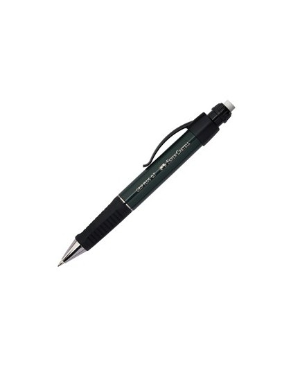 PORTAMINE 0,7MM GRIP PLUS METALLIC fusto verde FABER CASTELL