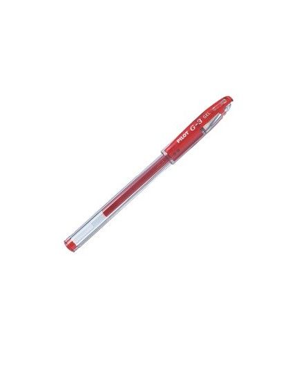 Roller gel G-3 0,7mm rosso PILOT