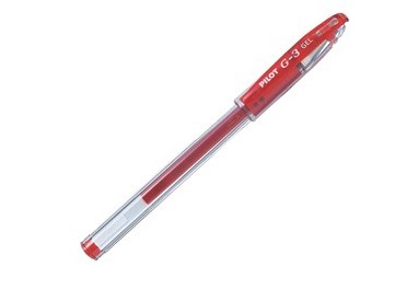 Roller gel G-3 0,7mm rosso PILOT