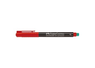 PENNARELLO MULTIMARK ROSSO 0,6 FINE FABER-CASTELL