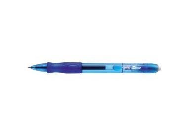 Scatola 12 penna sfera scatto GELOCITY 0,7mm blu BIC